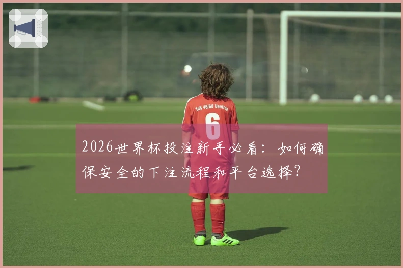 2026世界杯投注新手必看：如何确保安全的下注流程和平台选择？